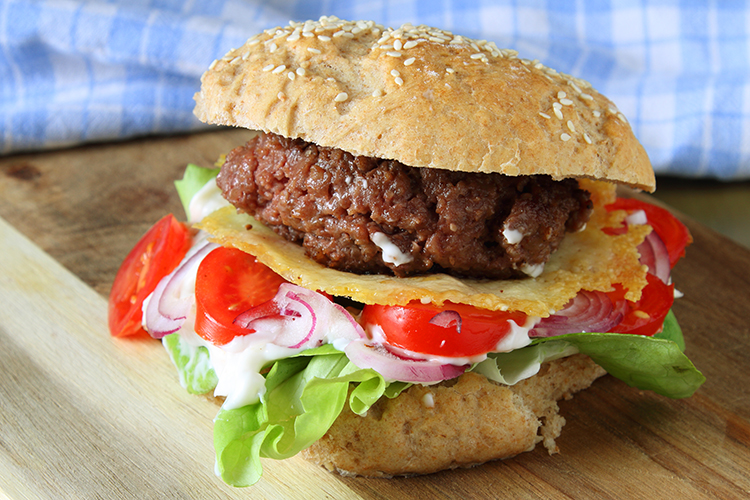 sous vide hamburger kép
